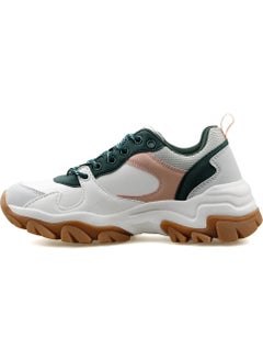 U.S. Polo Assn. Tracky 4pr White Women's Sneakers White Green  - Image 3