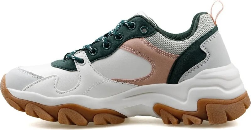 U.S. Polo Assn. Tracky 4pr White Women's Sneakers White Green  - Image 3