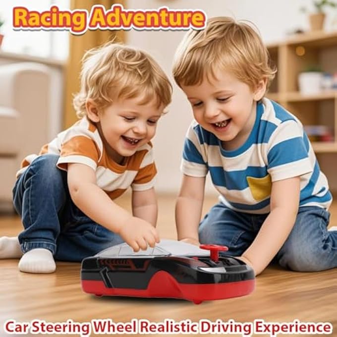 HANDHELD RACING CAR GAME, ADVENTURE RACING CAR HANDHELD GAME,VEHICLE SIMULATION, DUAL PLAYER MODE, INTERACTIVE MULTIPLAYER RACING ADVENTURE GAME FOR BOYS AND GIRLS - Image 3