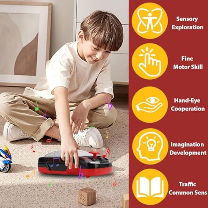 HANDHELD RACING CAR GAME, ADVENTURE RACING CAR HANDHELD GAME,VEHICLE SIMULATION, DUAL PLAYER MODE, INTERACTIVE MULTIPLAYER RACING ADVENTURE GAME FOR BOYS AND GIRLS - Image 2