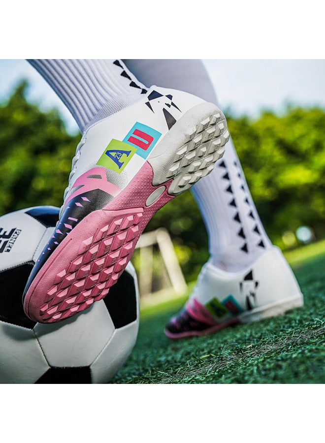 Same Style Soccer Shoes, Sports Shoes For Men And Women, Youth Students, Soccer Shoes With Long Spikes, Soccer Game Cleats