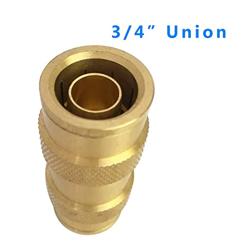 TL TOOLEGIN Push to Connect Fittings - 3/4 Inch Tube OD Pneumatic & Air Line Fittings - 5pcs - Image 4