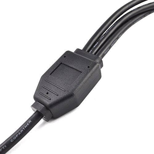 OLLGEN OBD2 Splitter Cable,OBD-II Extension Cable,1 Male to 3 Female Car Diagnostic Extender Cord Adapter,16 Pin Right Angle,1.6ft/50cm - Image 4