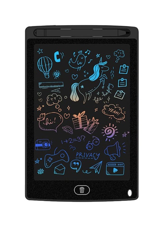 Generic LCD Writing Tablet, Children's Color Drawing Tablet, Educational Toys and Gifts for Boys and Girls, Black, 8.5 Inch  - Image 1