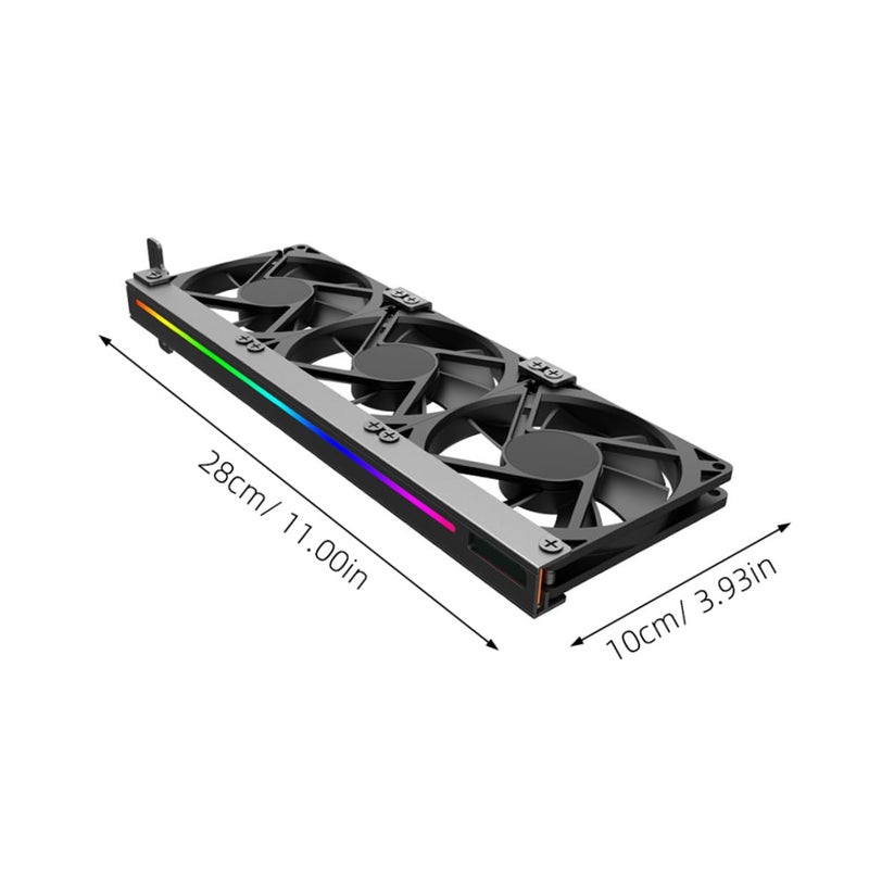 ARGB GPU Cooling Fan Silent 5V PCI Video Card Cooler for Desktop PC Small Internal Fan - Image 3