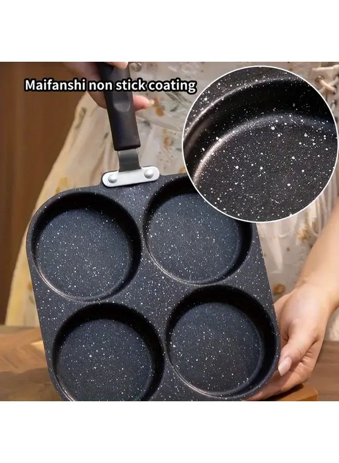 4 In 1 Multifunctional Breakfast Pot Cast Iron Non-Stick Omelette Pan For Gas And Electric Stoves Modern Kitchen Cookware - Image 1