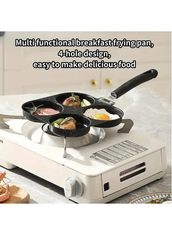 4 In 1 Multifunctional Breakfast Pot Cast Iron Non-Stick Omelette Pan For Gas And Electric Stoves Modern Kitchen Cookware - Image 4