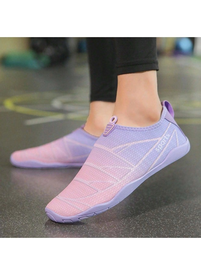 ShebSheb Water Shoes for Women,Quick Dry Wide Toe Breathable & Non-Slip Swimming Shoes  - Image 2