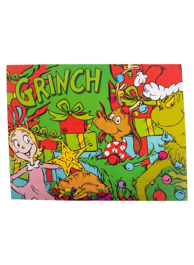 Fizz Creations - F-527 Fizz Creation Dr. Seuss The Grinch Double-Sided Jigsaw Puzzle Age 8+ - Image 3