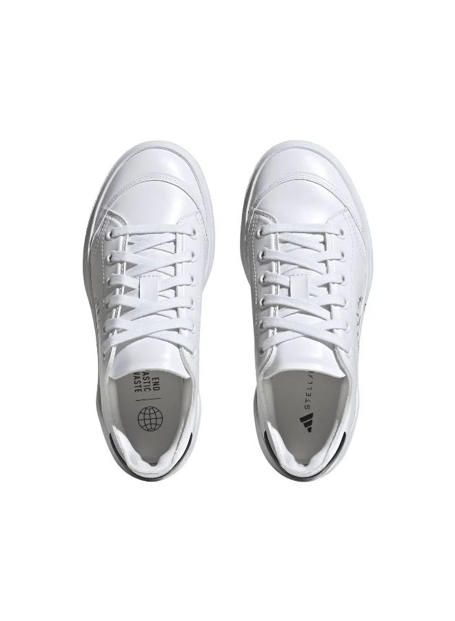 Adidas Asmc Court Bio Synth White Training Shoes For Unisex 3.5