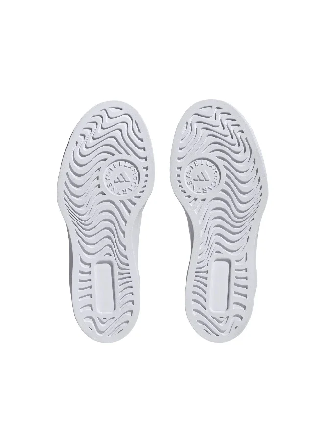 Adidas Asmc Court Bio Synth White Training Shoes For Unisex 3.5