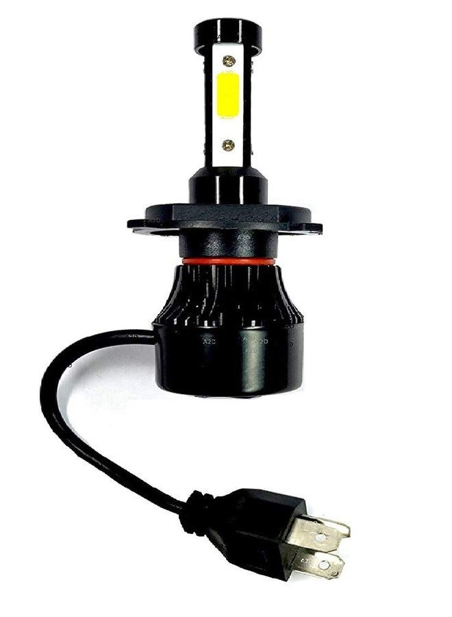 A2D 167 12V 36W 3-Side LED Full Cobe H4 Hs1 Ultra Bright Bike Headlight Bulb Replacement Kit 6000K High-Low Beam Compatible with Yamaha Rx135 - Image 1