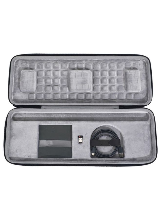 BURAQ For Logitech Craft Advanced Keyboard Storage Bag Travel Portable Mouse Box Keyboard Protective Sleeve  - Image 1