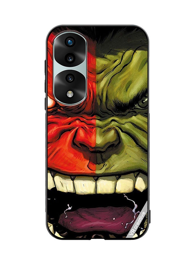 VR CREATIVE Protective Case Cover For Honor 70 Pro Hulk Design Multicolour - Image 1