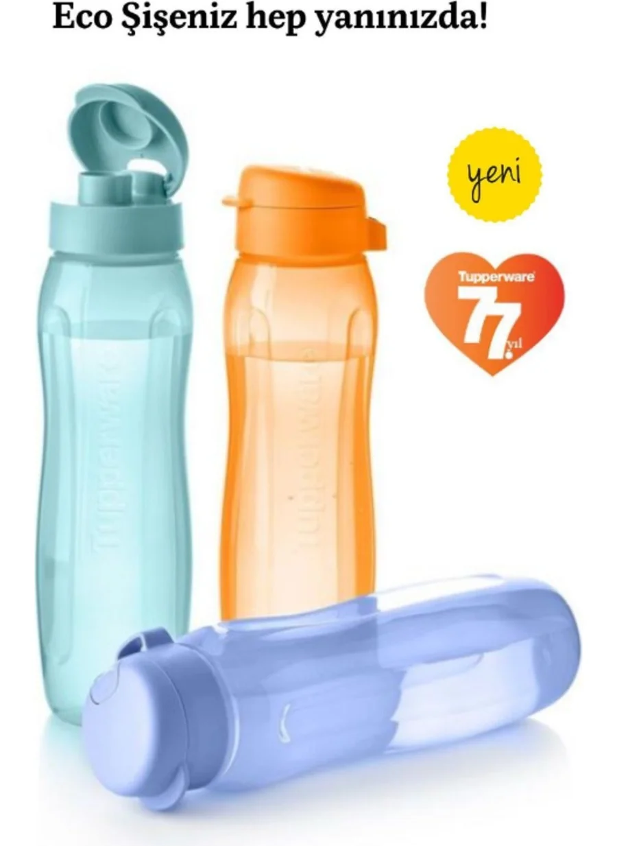 Tupperware Eco Slim Bottle Kk 750ML Orange