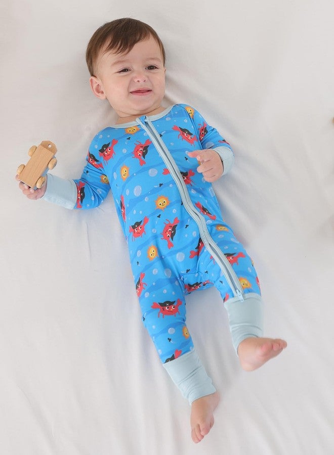 GUISBY Pajama Set for Boys, Soft Viscose from Bamboo Toddler Pajamas for Kids, 6-12 Months - Image 5