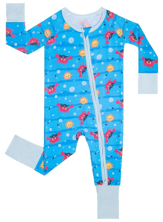 GUISBY Pajama Set for Boys, Soft Viscose from Bamboo Toddler Pajamas for Kids, 6-12 Months - Image 1