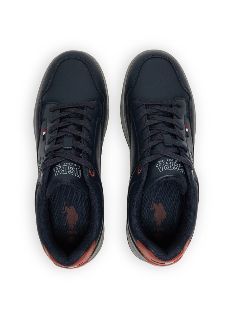 U.S. Polo Assn. Men's Navy Casual Sneakers -  Lightweight Shoes For Everyday Comfort and Stylish Sporty Look  - Image 5