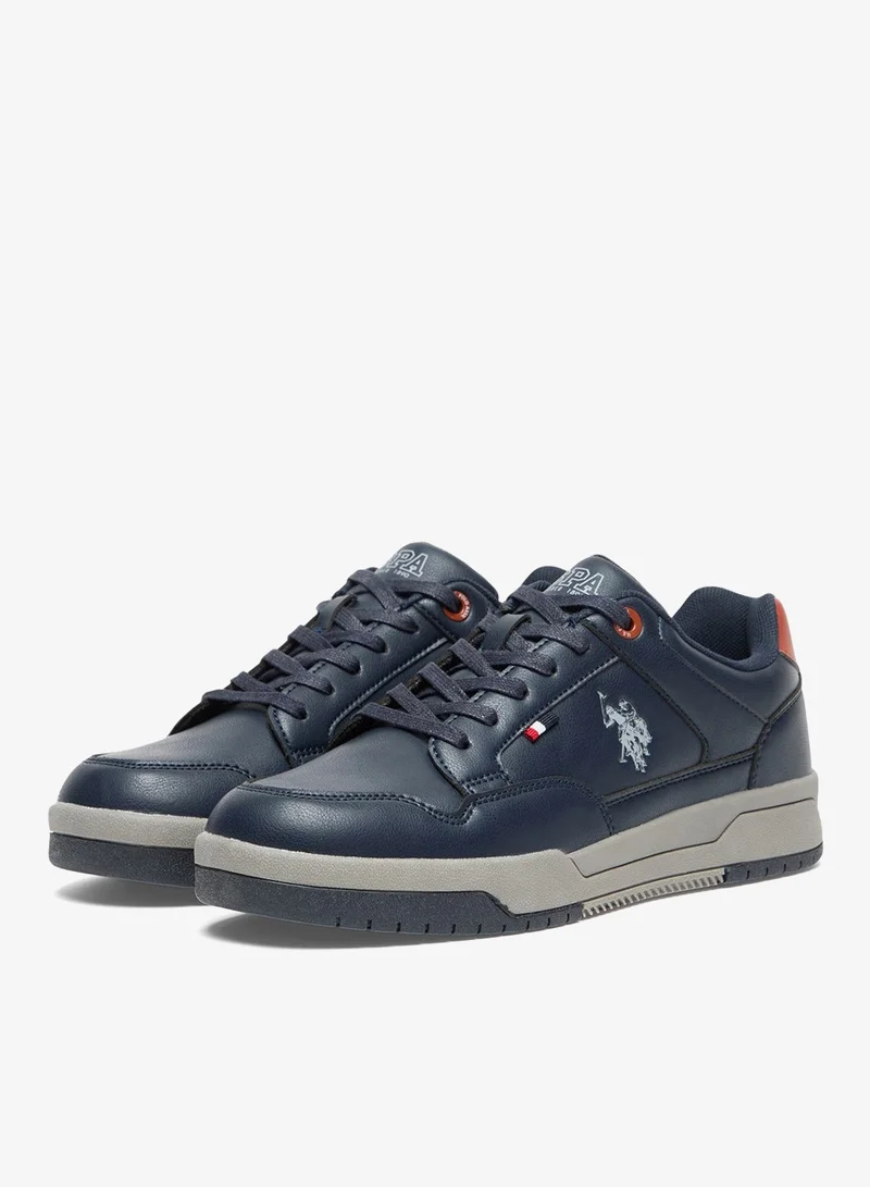 U.S. Polo Assn. Navy Men's Navy Casual Sneakers -  Lightweight Shoes For Everyday Comfort and Stylish Sporty Look for Men | Best Price UAE