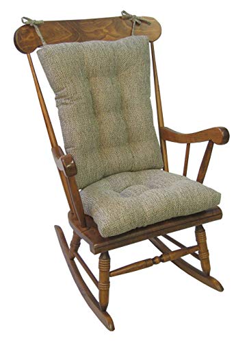 Klear Vu مجموعة وسائد كرسي هزاز كليير فيو تايسون XL غير قابلة للانزلاق بحجم كبير جداً، 17" × 17"، طبيعي - Image 1