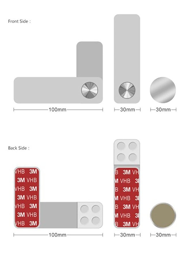 سبائك الألومنيوم الهاتف المحمول الكمبيوتر المحمول شاشة مزدوجة توسيع قوس - Image 5