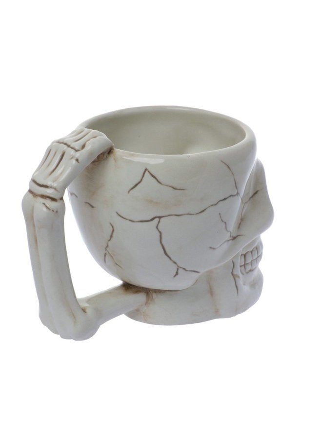 Pacific Giftware Human Skull Novelty Coffee Mug - Diabolical Bonehead Cup Ceramic 16 oz. Trading - Image 3