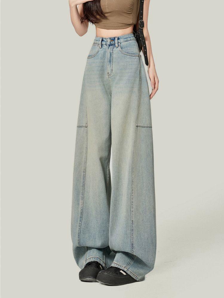 Vintage Classic European-American Design Daily Commute Jeans  Size_S - Image 1