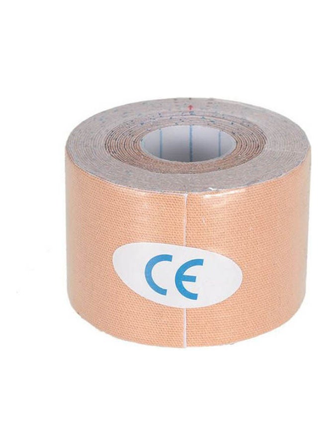 إسكدنيا شريط مطاطي طبي لاصق مصنوع من القطن لحماية العضلات من الإصابات عند ممارسة الرياضة وتمارين اللياقة البدنية، يوفر حماية من آلام العضلات ويستخدم للإسعافات الأولية 5*5متر - Image 1