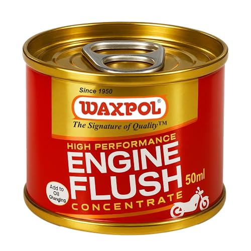 Waxpol Engine Flush 50ml | Removes Sludge, Carbon & Deposits | Improves Engine Performance & Oil Circulation | Suitable for Cars & Bikes - Image 1