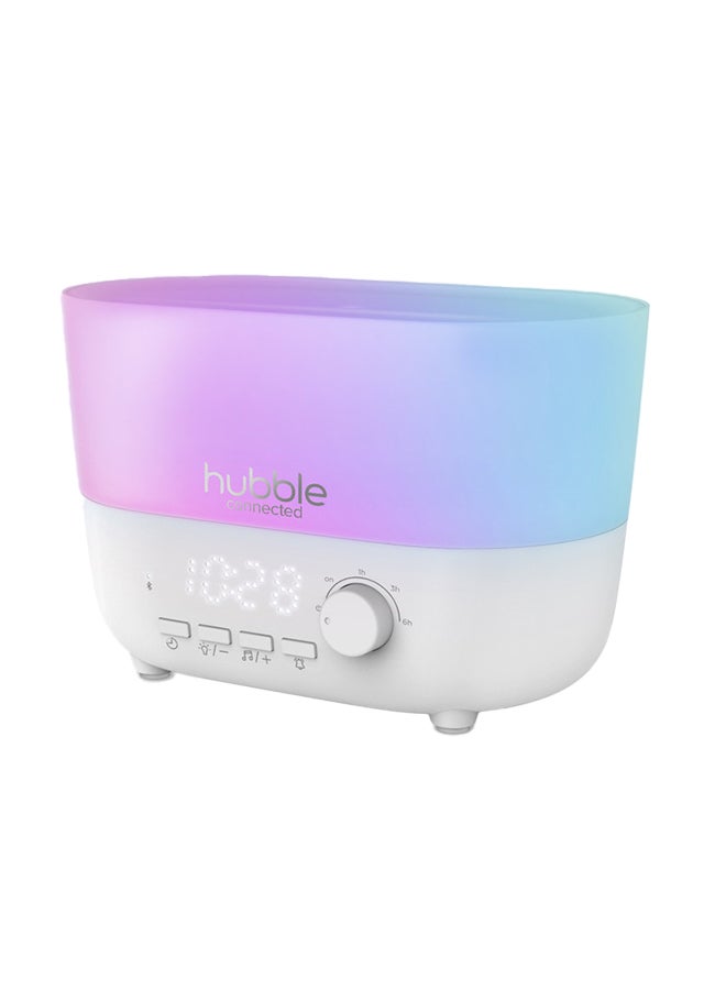Hubble Connected Mist 5- In -1 Smart Humidifier For Baby With Aroma Diffuser, Bluetooth Speaker, 7 Colour Night Light, Led Digital Clock, 10 Hrs Battery Life And Smartphone App Air Humidifier For Bedroom - Image 2