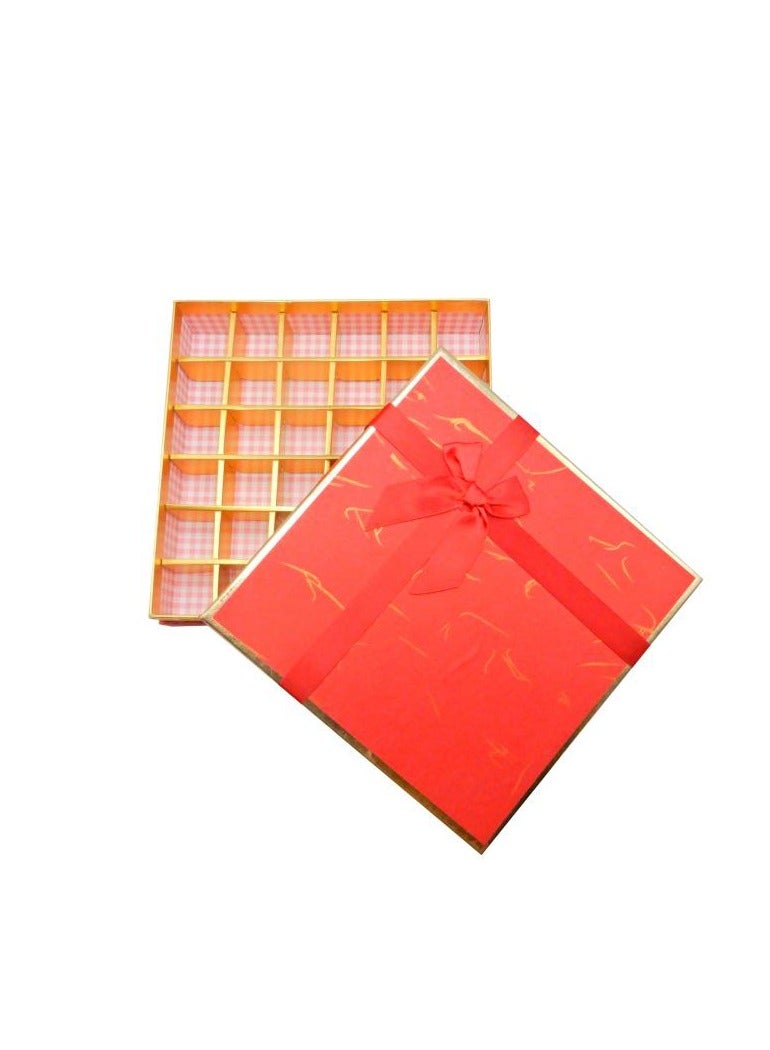 PARTY FUN Chocolate Box 23x23x5Cm. - Image 1
