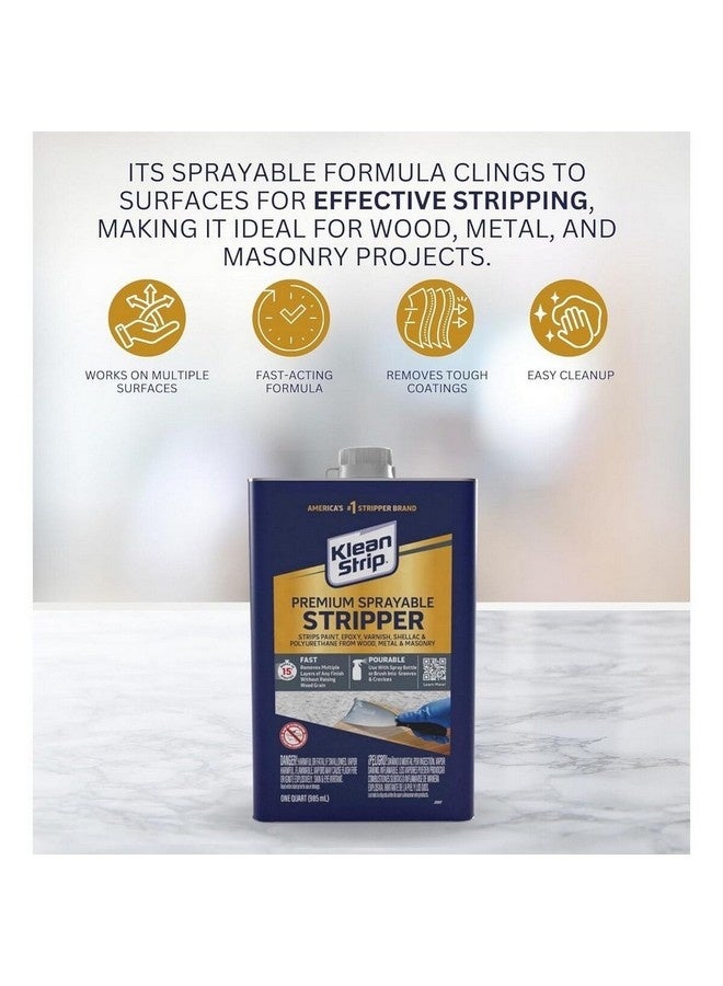 كلين ستريب بخاخ مزيل الورنيش والطلاء سريع وآمن– 985 لتر QKSS251 - Image 3