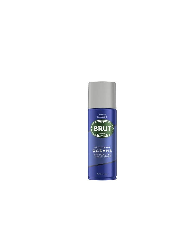 BRUT Deodorant oceans spray 200ml - Image 1