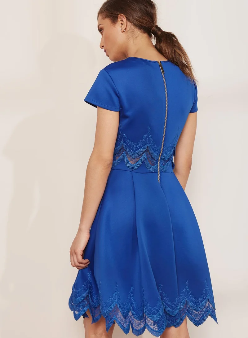 Ted Baker Lace Scallop Dress