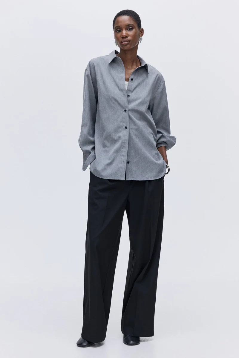 H&M Tailored pull-on trousers