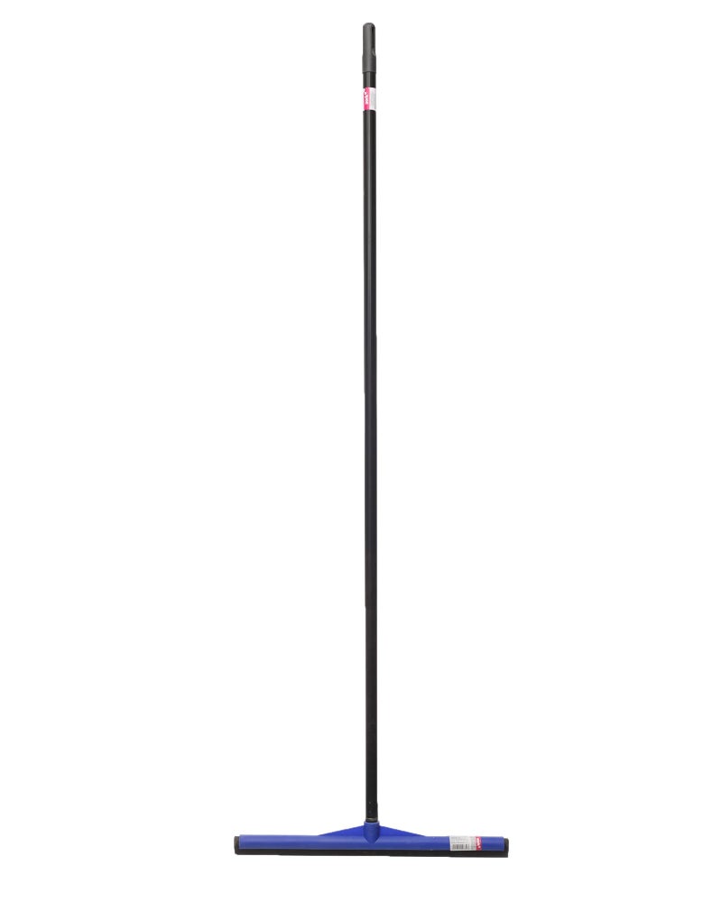 York Plastic floor squeegee 45 cm blue with handle 120 cm - Image 1