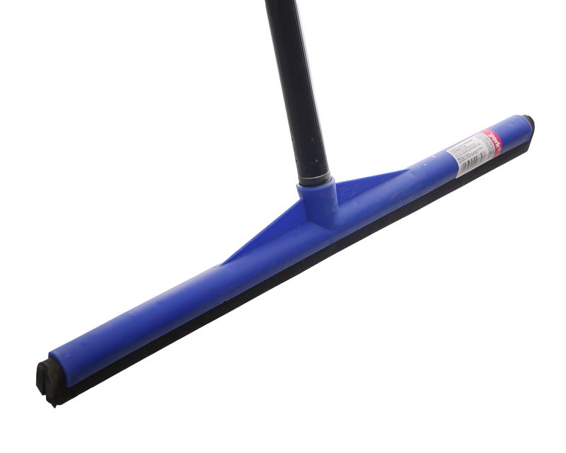 York Plastic floor squeegee 45 cm blue with handle 120 cm - Image 2