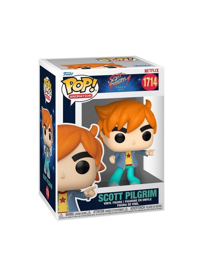 Funko فانكو بوب! تلفزيون: سكوت بيلغريم - سكوت بيلغريم - تمثال فينيل قابل للجمع - فكرة هدية - منتجات رسمية - للأطفال والبالغين - عشاق الأفلام - تمثال لجمع المعجبين والعرض - Image 1