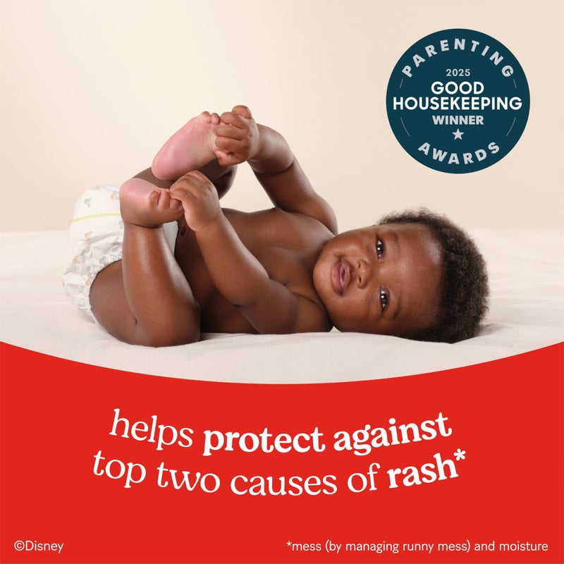 Huggies Size Newborn Diapers, Skin Essentials Baby Diapers, Size Newborn (6-9 lbs), 168 Count - Image 2