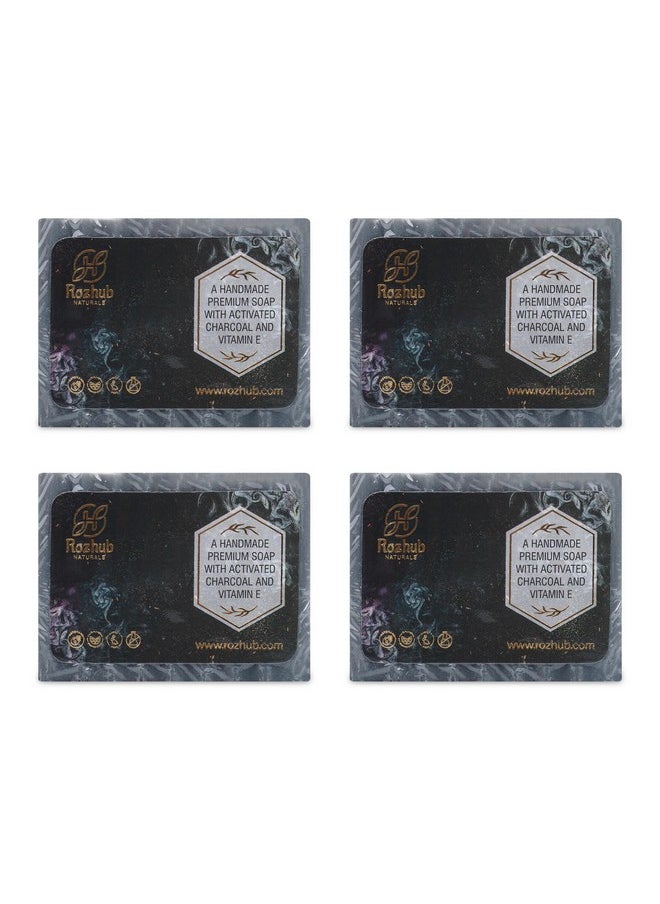 Naturals Activated Charcoal Handmade Soaps 100 Gm (Pack Of 4) - pzsku/Z187FFB50D66AE5169B95Z/45/_/1706151643/cdebacec-d523-4a6e-bcd1-1ed8d343b06f