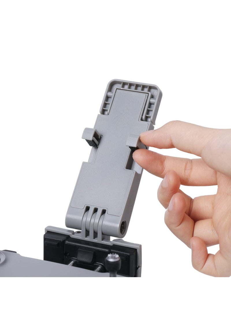 Generic - Controller Phone Mount Clip for NEO/Mini4 Pro/AIR3S Drone Accessories RC-N1/RC-N2/RC-N3 Remote Controller IPad Mount Holder Clamping Range 7.9-11in (Gray) - Image 1