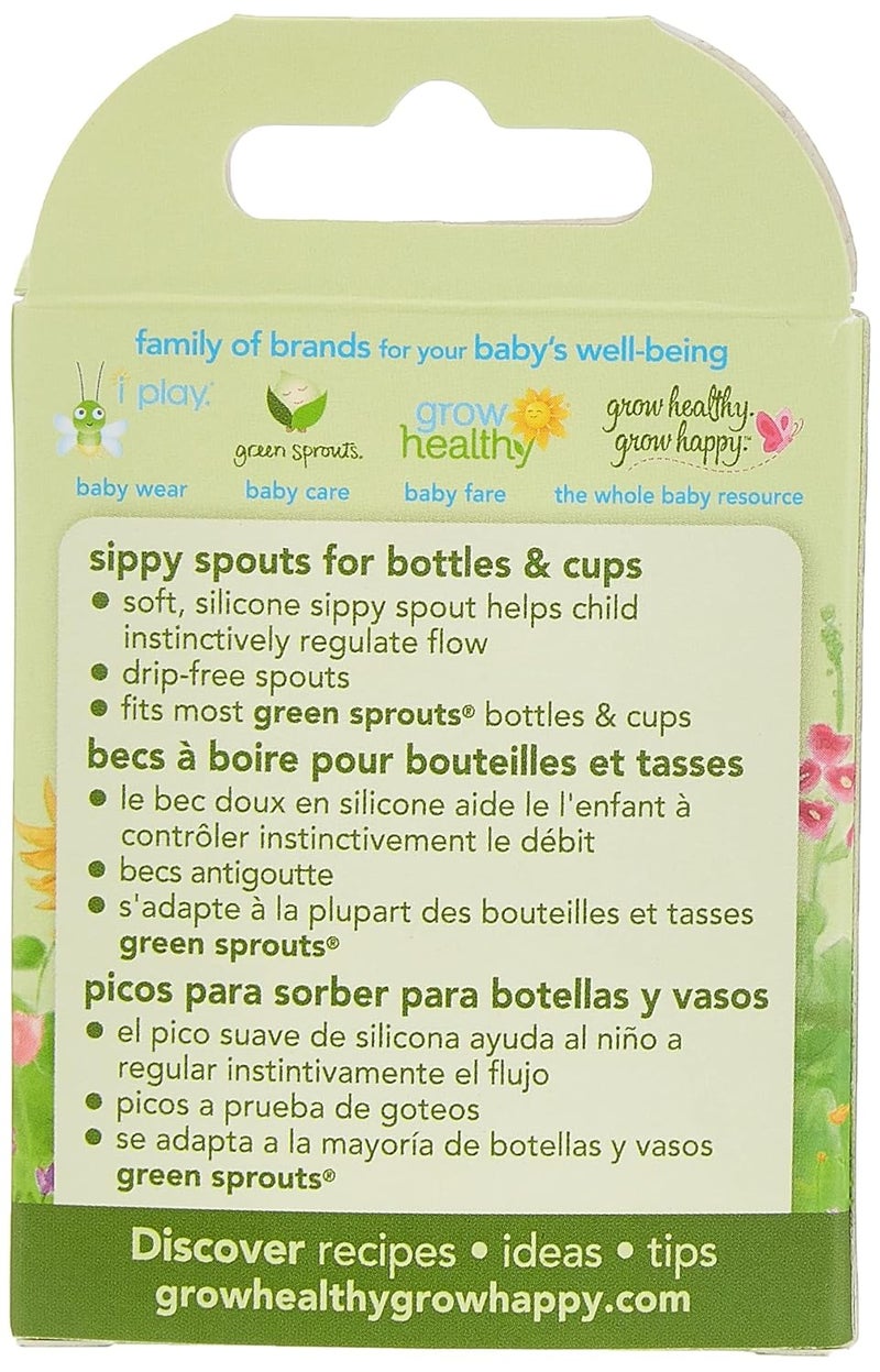 green sprouts Sippy Spouts for Bottles and Cups 2 Pack - Image 2
