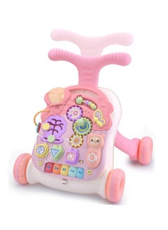 Beauenty 3 In 1 Baby Walker 6 Months and up Girls & Boys -Activity Center with Wheels for Toddlers  - Image 1