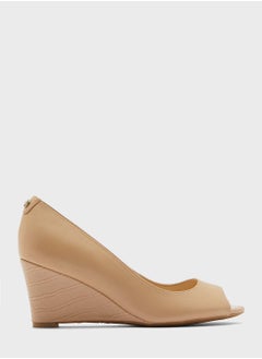 NINE WEST Cape9X9 Open Toe Mid-Heel Pumps  - Image 1