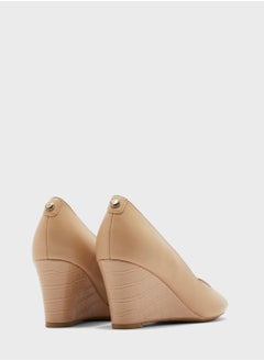 NINE WEST Cape9X9 Open Toe Mid-Heel Pumps  - Image 2