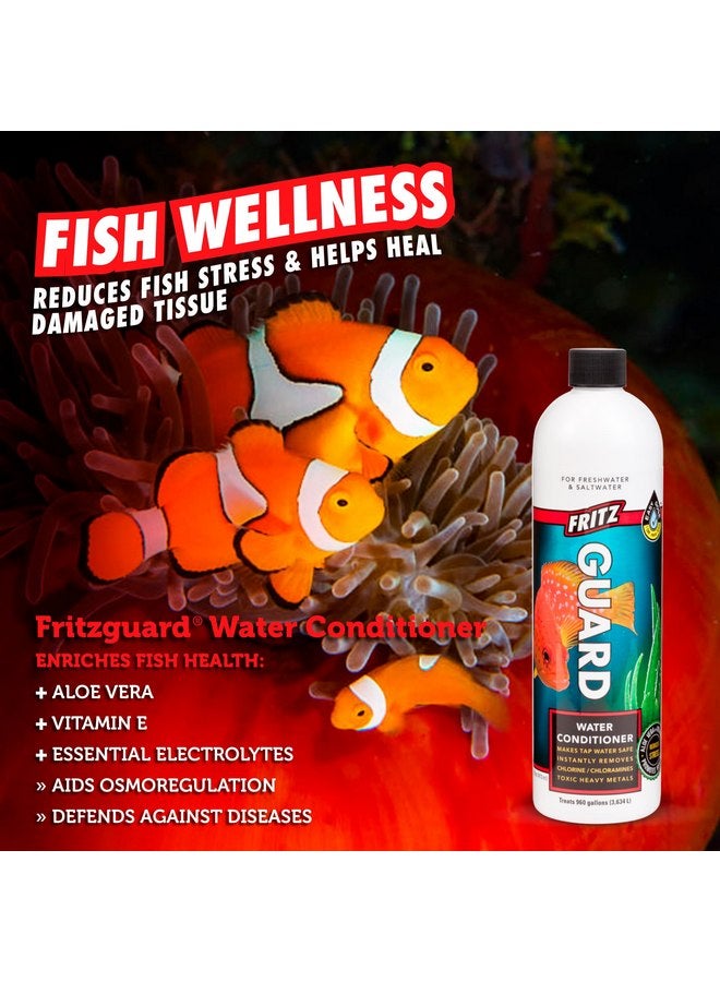 Fritz Aquatics FritzGuard Water Conditioner/Dechlorinator Makes Tap Water Safe for Fresh & Salt Water Aquariums (16-Ounce) - Image 3
