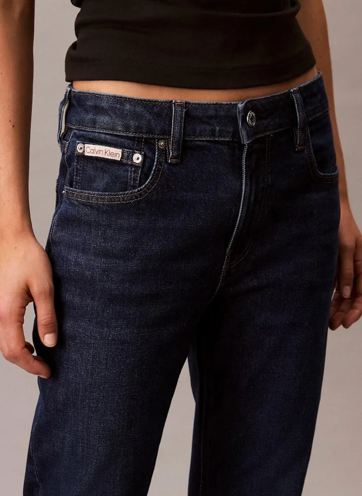 Calvin Klein Jeans  Casual Mid Rise Slim Fit Jeans for Women | Best Price UAE