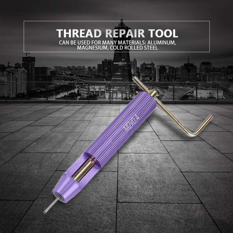 Thread Repair Tool, Thread Repair Kit, Convenient Practical Professional Use for Repair Work General Purpose Automotive Repair - Image 5