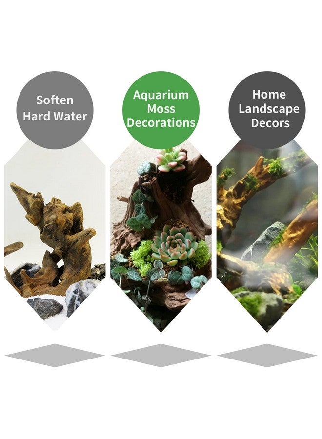 Hamiledyi 5 Pcs Driftwood Branches Aquarium Wood Decoration Natural Fish Tank Habitat Decor Wood For Lizard Assorted SizeSmall - Image 5