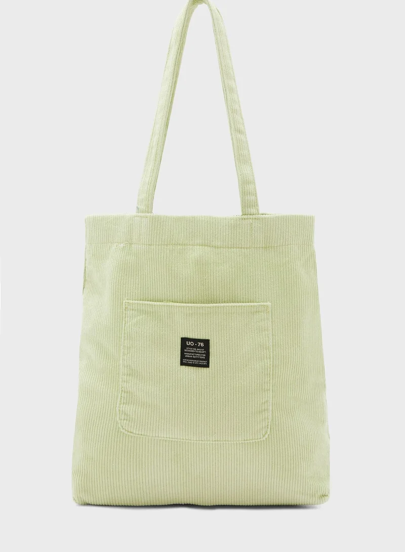 URBAN OUTFITTERS UO Pocket Cord Tote